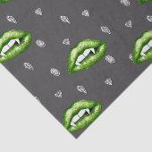 Vampierlips Tissuepapier (Detail)