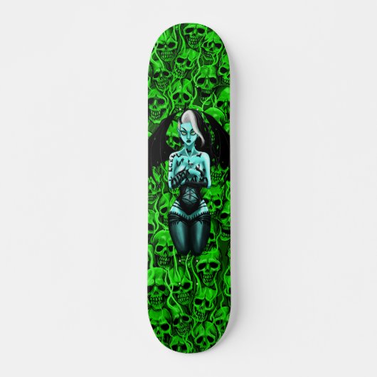 vampiermeisje skateboard (Voorkant)