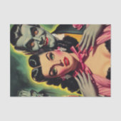 Vampierpaar Tissuepapier (Voorkant)