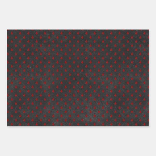 Vampierpatroon Inpakpapier Vel (Voorkant 3)