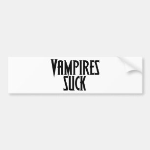Vampiers zuigen bumpersticker