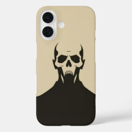 Vampierschedelinterpretatie iPhone 16 Hoesje