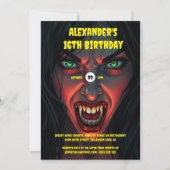 Vampiervrouw Kaart (Voorkant)