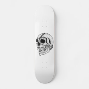 Vampir Schädel zwart-wit ontwerp Skateboard
