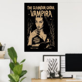 Vampira Poster (Thuiskantoor)
