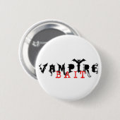 Vampire aas - knop ronde button 5,7 cm (Voorkant /achterkant)