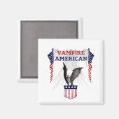 Vampire American Magneet (Voorkant / Achterkant)