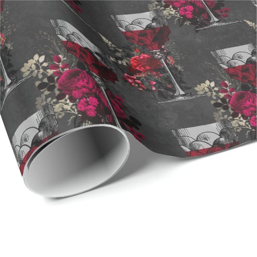 Vampire Amour Pattern Cadeaupapier (Rol Hoek)