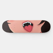 Vampire Anime Lips Skateboard Deck (Horizontaal)