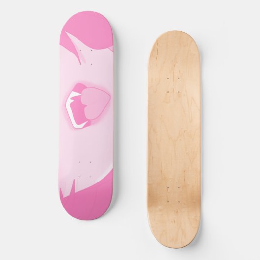Vampire Anime Lips Skateboard Deck (Recto)