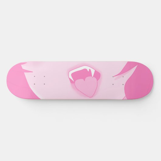Vampire Anime Lips Skateboard Deck (Horz)
