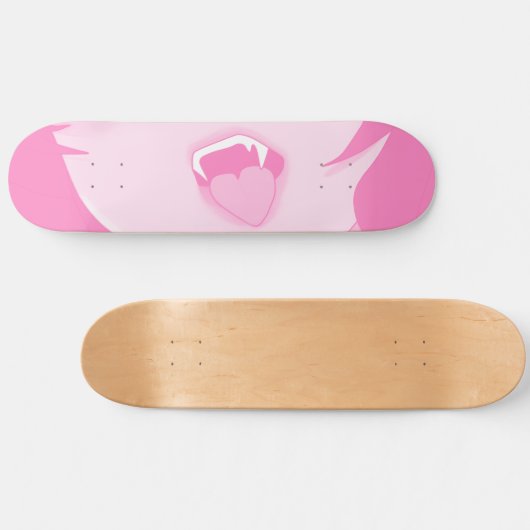Vampire Anime Lips Skateboard Deck (Horz)