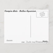 Vampire Bat Briefkaart (Achterkant)