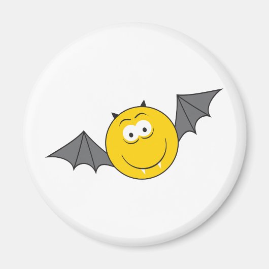 Vampire Bat Face Magneet (Voorkant)