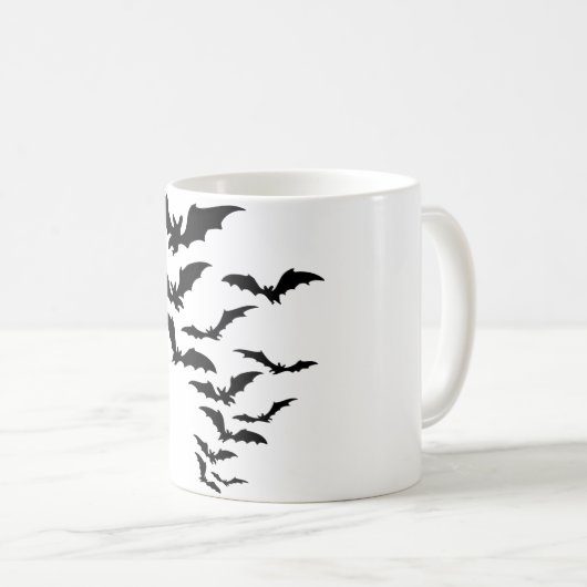 Vampire Bat Halloween Mug (Devant droit)