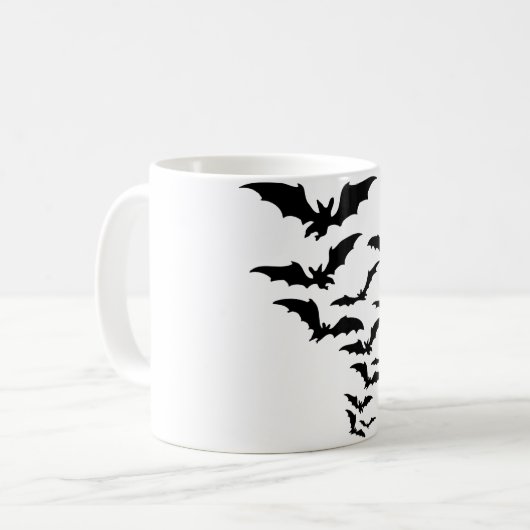 Vampire Bat Halloween Mug (Devant gauche)
