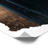 Vampire Bats  stijl Halloween krant Poster (Hoek)