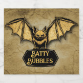 Vampire batte vin étiquettes (Étiquettes simples)