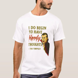 Vampire Bloody Thoughts  T-shirt