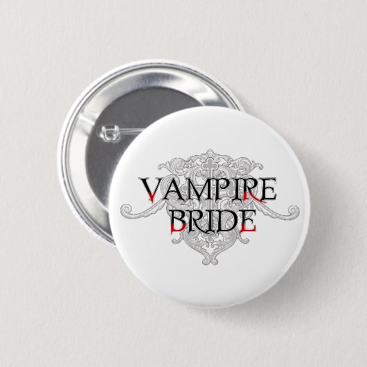 Vampire Bride Button (Voorkant /achterkant)