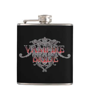 Vampire Bride Flask Heupfles