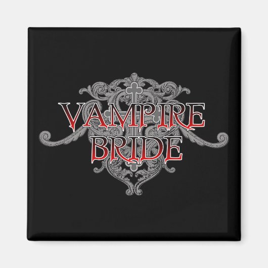 Vampire Bride Magnet Magneet (Voorkant)