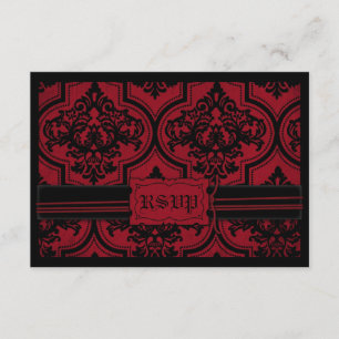 Vampire Bride RSVP-kaart C RSVP Kaartje