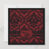Vampire Bride SD Square Save The Date (Voorkant)