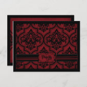 Vampire Bride TY Briefkaart (Voorkant / Achterkant)