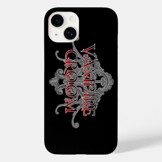Vampire Bruidegom iPhone 6 Hoesje (Achterkant)