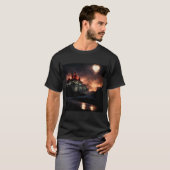 Vampire Castle Basic Dark T-Shirt (Voorkant volledig)