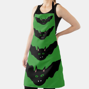 Vampire Cat Faced Bat Halloween Schort
