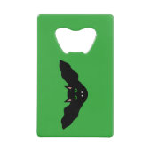 Vampire Chat Face Bat Halloween Bottle Ouverture (Devant)