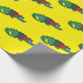 Vampire Crocodile Cadeaupapier (Hoek)