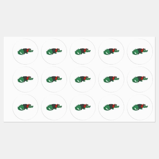 Vampire Crocodile Labels (Vel)