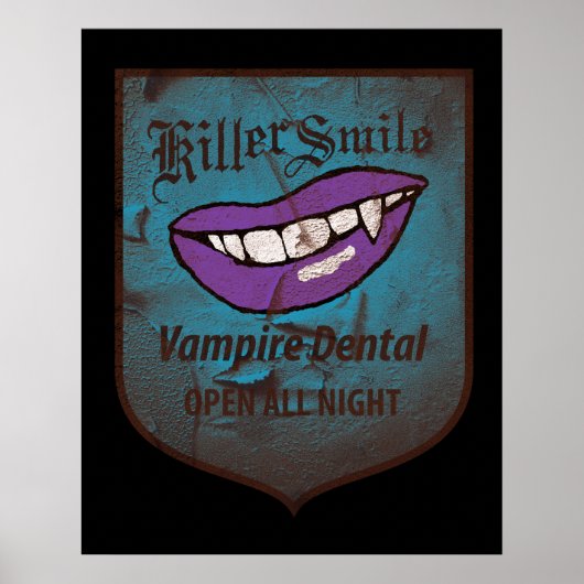 Vampire Dental Poster (Voorkant)