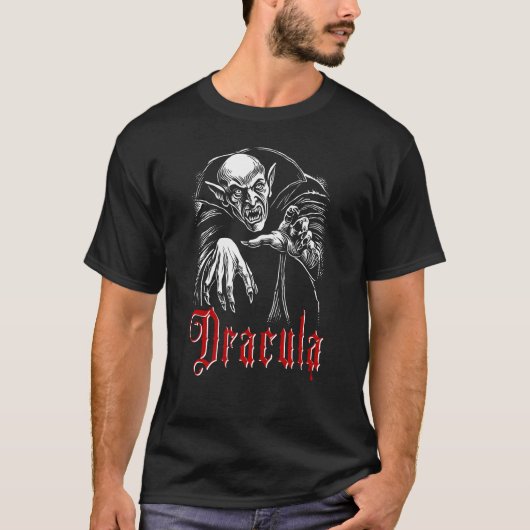 Vampire Dracula T-shirt (Voorkant)