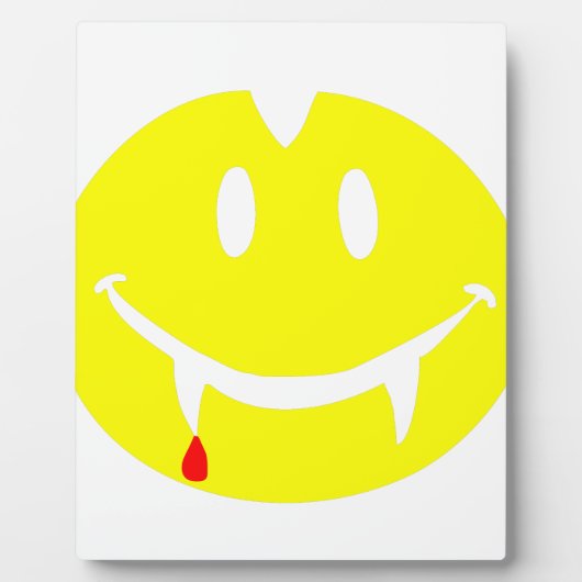 vampire emoji dracula fotoplaat (Voorkant)