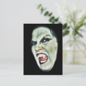 Vampire en baisers-(vue latérale)- Carte postale (Debout devant)