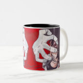 Vampire Fan Mug Tweekleurige Koffiemok (Voorkant rechts)