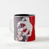 Vampire Fan Mug Tweekleurige Koffiemok (Voorkant links)