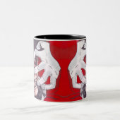 Vampire Fan Mug Tweekleurige Koffiemok (Center)