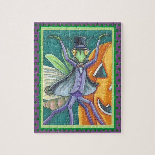 VAMPIRE FANGS DIE MANTIS PRAYSEREN HALLOWEEN BUG P LEGPUZZEL (Verticaal)
