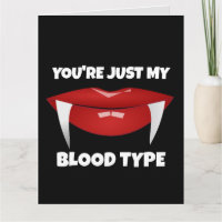 VAMPIRE FUNNY BIRTHDAY WENSKAART