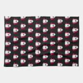 Vampire Ghosts op zwart Theedoek (Horizontaal)