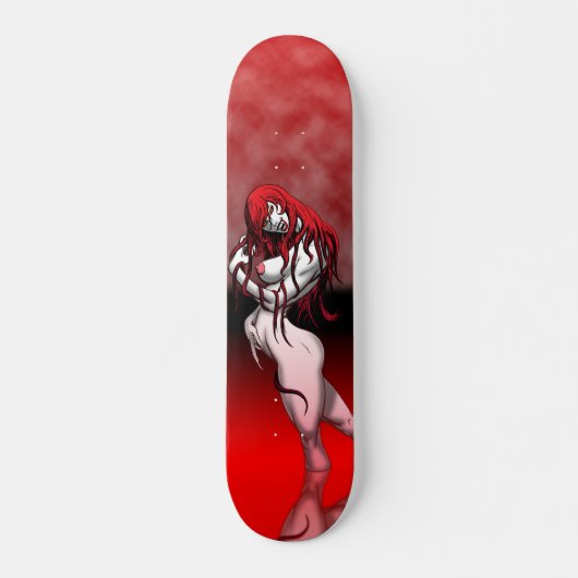 Vampire Girl Skateboard (Voorkant)
