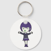 Vampire Girl Sleutelhanger (Achterkant)