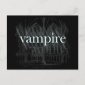 Vampire Gothic Briefkaart (Voorkant)