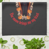 🧛 ♂️ vampire gothique Halloween Serviette de cu (Plié)