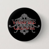 Vampire Groom Button (Voorkant)